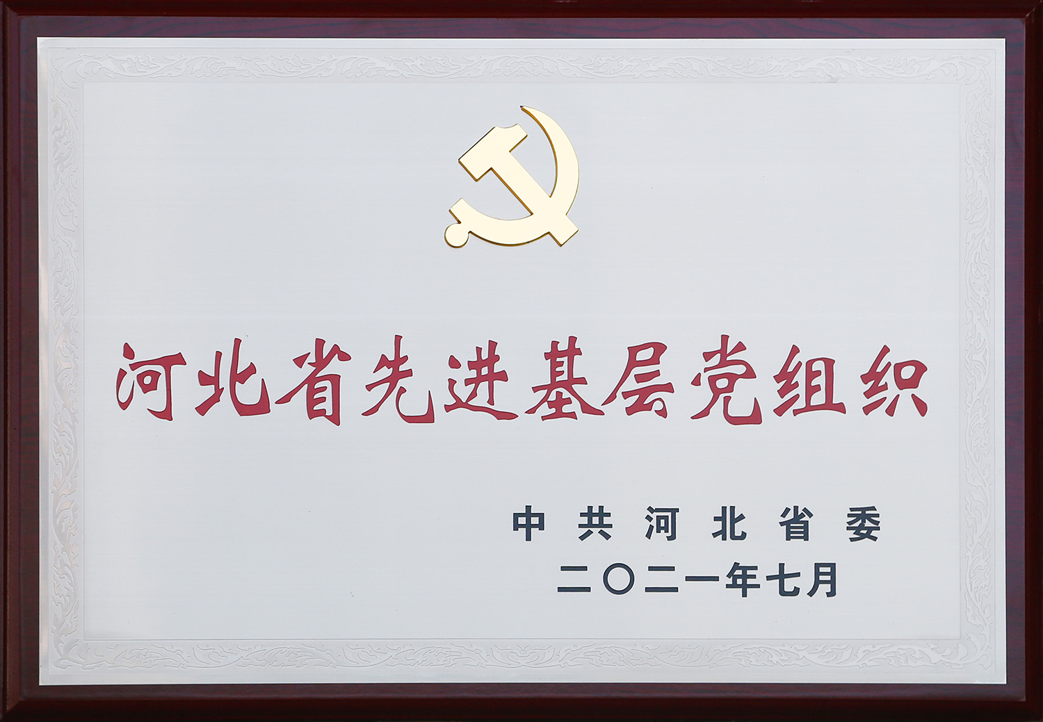 2021河北省先進基層黨組織